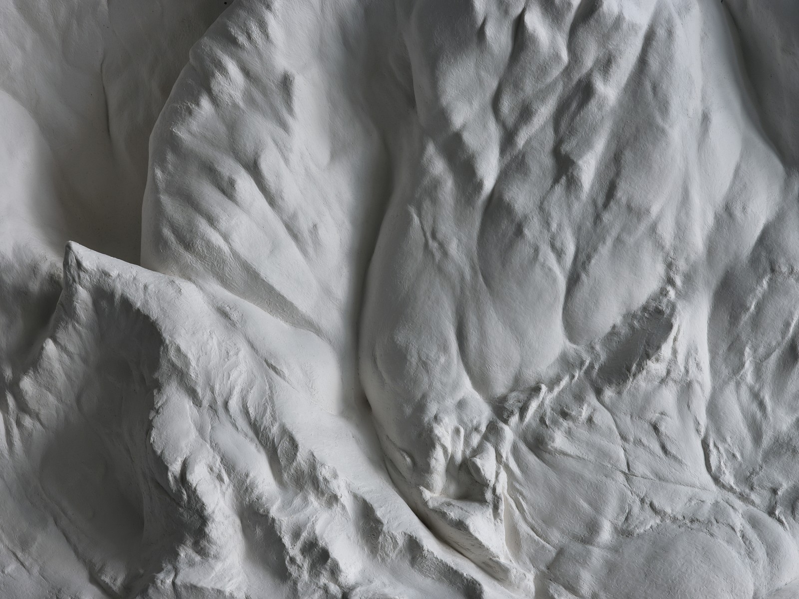 contemporary sculpture, alpine model, terrain model, geomorphology, geology, the alps, landscape as a body, alpine studies, contemporary art