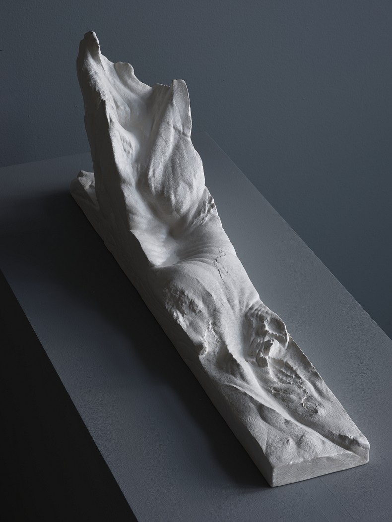 contemporary sculpture, alpine model, terrain model, geomorphology, geology, the alps, landscape as a body, alpine studies, contemporary art