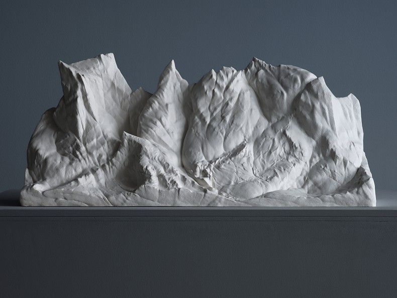 contemporary sculpture, alpine model, terrain model, geomorphology, geology, the alps, landscape as a body, alpine studies, contemporary art