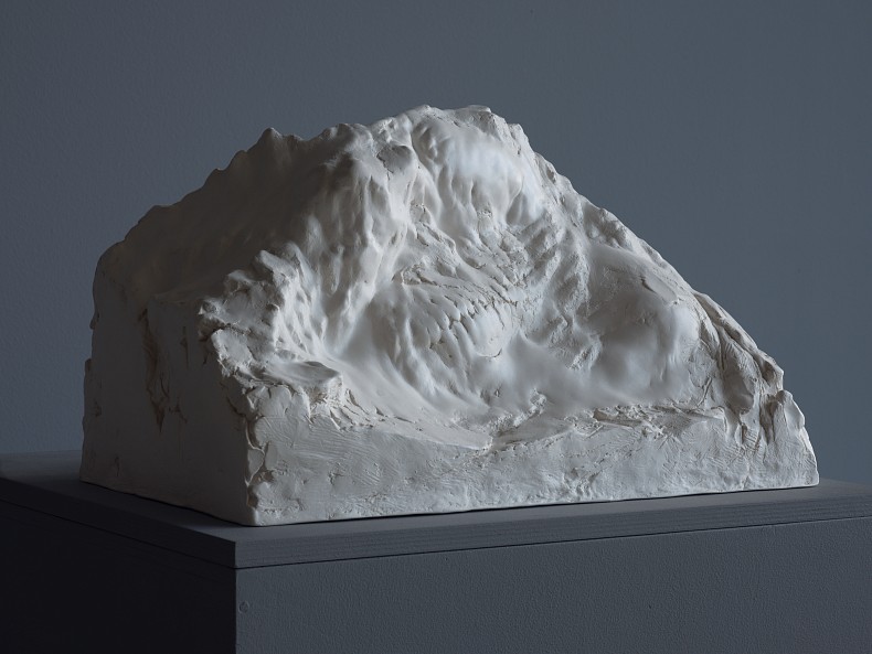 contemporary sculpture, alpine model, terrain model, geomorphology, geology, the alps, landscape as a body, alpine studies, contemporary art