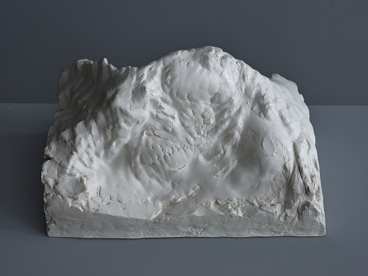 contemporary sculpture, alpine model, terrain model, geomorphology, geology, the alps, landscape as a body, alpine studies, contemporary art